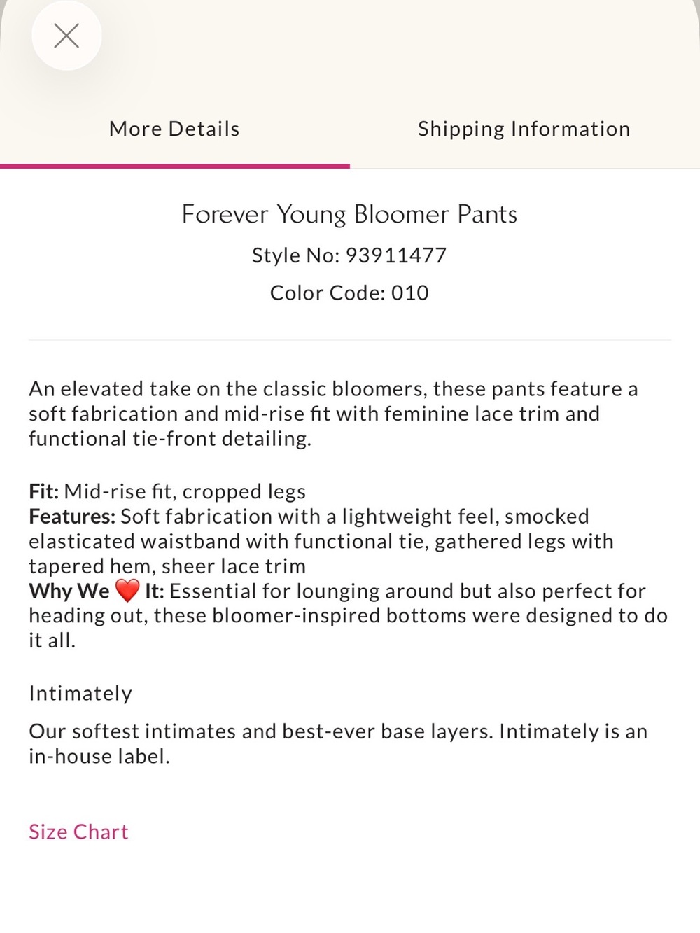 Free People Forever Young Bloomer Pant - S - Picture 10 of 10
